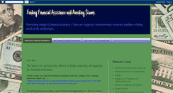 Desktop Screenshot of financialhelpwithoutscams.blogspot.com