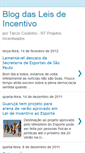 Mobile Screenshot of blogdasleisdeincentivo.blogspot.com