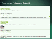 Tablet Screenshot of congressofisioterapiacariri.blogspot.com