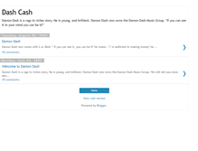 Tablet Screenshot of dashcash.blogspot.com