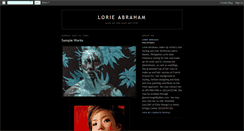 Desktop Screenshot of lorieabraham.blogspot.com