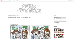 Desktop Screenshot of carochinaski.blogspot.com