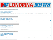 Tablet Screenshot of londrinanews.blogspot.com