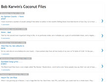 Tablet Screenshot of coconutbobfiles.blogspot.com