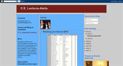 Desktop Screenshot of laetania-alella.blogspot.com