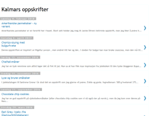 Tablet Screenshot of kalmarsoppskrifter.blogspot.com