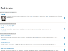 Tablet Screenshot of basictronics.blogspot.com