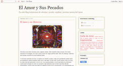 Desktop Screenshot of amor-y-sus-pecados.blogspot.com