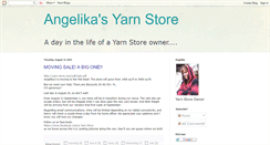 Desktop Screenshot of angelikas-yarn-store.blogspot.com