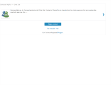Tablet Screenshot of contactohipicochatxat.blogspot.com