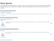 Tablet Screenshot of pautaquente.blogspot.com