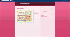 Desktop Screenshot of nicolenoguera.blogspot.com
