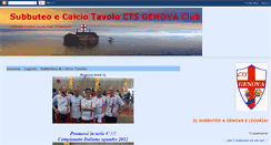 Desktop Screenshot of ctsubbuteogenovaclub.blogspot.com