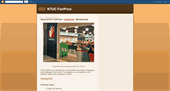 Desktop Screenshot of ntuc-fairprice.blogspot.com