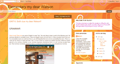 Desktop Screenshot of becky-elementarymydearwatson.blogspot.com