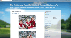 Desktop Screenshot of btynefam.blogspot.com