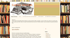 Desktop Screenshot of cuentosinfantilesoriginales.blogspot.com
