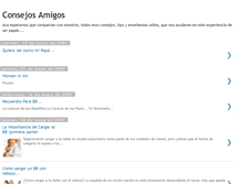 Tablet Screenshot of consejosamigos.blogspot.com