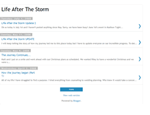 Tablet Screenshot of lifeafterstorm.blogspot.com