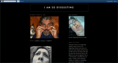 Desktop Screenshot of imsodisgusting.blogspot.com