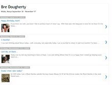 Tablet Screenshot of bredougherty.blogspot.com