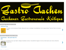 Tablet Screenshot of gastroaachen.blogspot.com