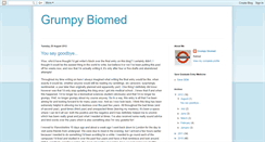 Desktop Screenshot of grumpybiomed.blogspot.com