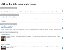 Tablet Screenshot of mgconbiglake.blogspot.com