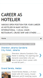 Mobile Screenshot of hotelier-career.blogspot.com