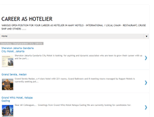 Tablet Screenshot of hotelier-career.blogspot.com