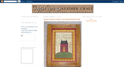 Desktop Screenshot of copperspringsleather.blogspot.com