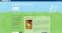Desktop Screenshot of joyous-journeys.blogspot.com