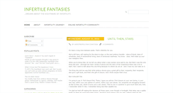 Desktop Screenshot of infertilefantasies.blogspot.com