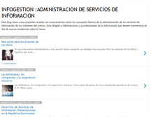 Tablet Screenshot of infogestion-administracion.blogspot.com