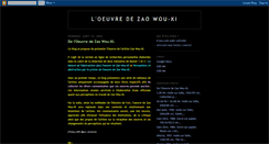 Desktop Screenshot of oeuvredezao.blogspot.com