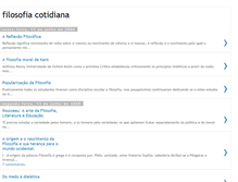 Tablet Screenshot of oserfilosofico.blogspot.com