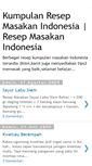 Mobile Screenshot of kumpulanresepmasakanindonesia.blogspot.com