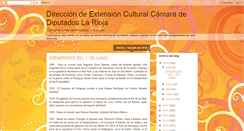 Desktop Screenshot of direcciondeextensionculturallr.blogspot.com