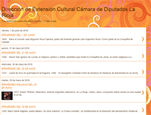 Tablet Screenshot of direcciondeextensionculturallr.blogspot.com