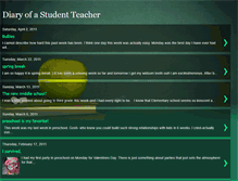 Tablet Screenshot of diaryofastudent-teacher.blogspot.com