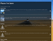 Tablet Screenshot of placesivebeensofar.blogspot.com