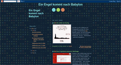 Desktop Screenshot of einengel.blogspot.com