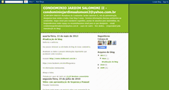 Desktop Screenshot of condominiojardimsalomoni2.blogspot.com