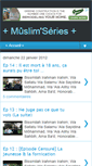 Mobile Screenshot of muslimseries.blogspot.com