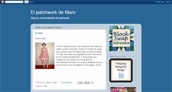 Desktop Screenshot of elpatchworkdemaro.blogspot.com