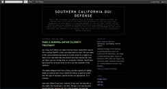 Desktop Screenshot of california-dui-defense.blogspot.com