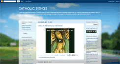 Desktop Screenshot of catholicsongs-jacinto.blogspot.com