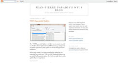 Desktop Screenshot of paradis-wsus.blogspot.com