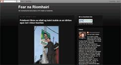 Desktop Screenshot of caomhanach.blogspot.com