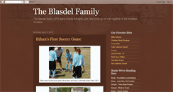 Desktop Screenshot of blasdelfamily.blogspot.com